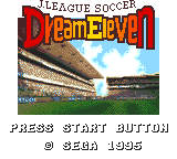 J.League Soccer - Dream Eleven Title Screen